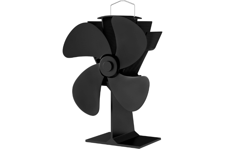 A thermo-electric powered fan.