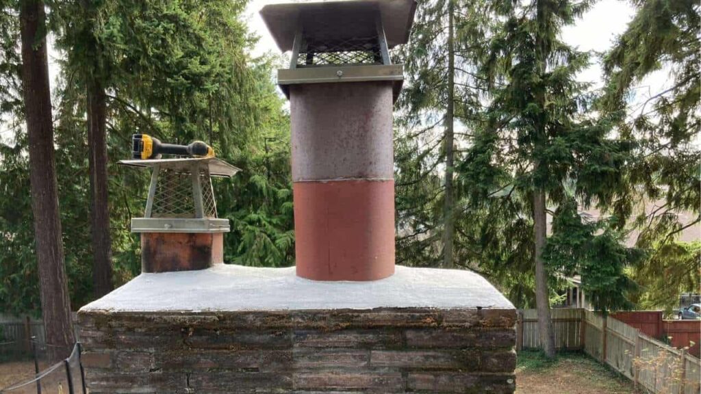 capping an unused chimney