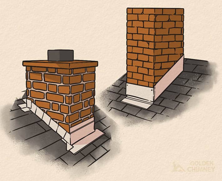 brick chimney flashing