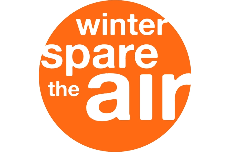 Winter Spare the Air program logo.