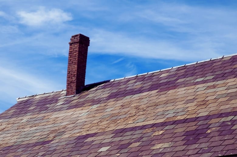 A leaning chimney. This is one of the causes and should be tackled on How to Repair a Cracked Chimney Flue.
