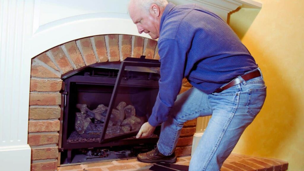 chimney inspection for gas fireplace