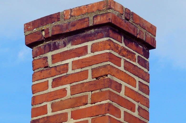 minor cracks on chimney