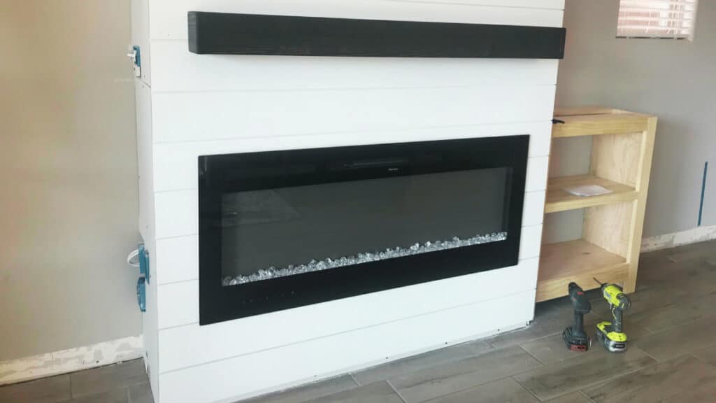 An electric fireplace. Know how to do an electric fireplace repair.