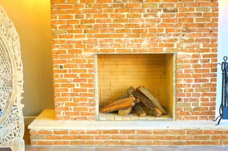 restoring fireplace hearth