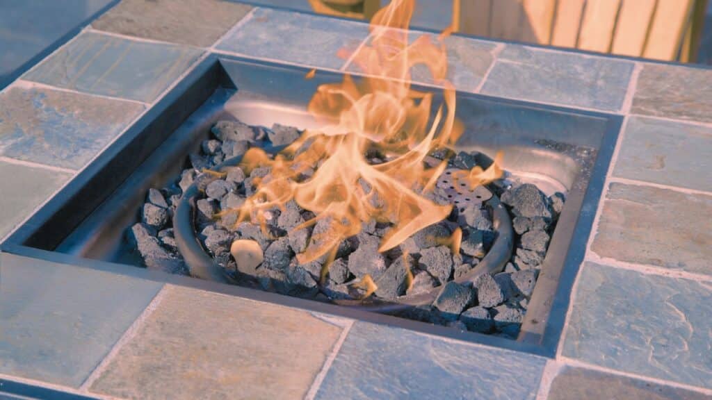 A gas firepit. Know more about gas firepit repair.