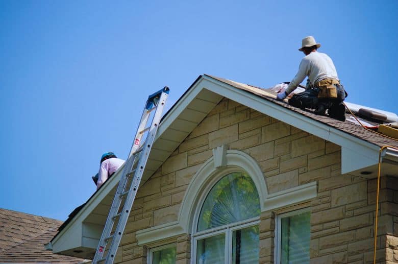 contractor fix fix spalling bricks on roof